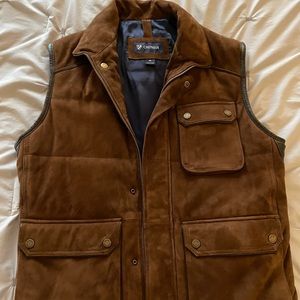 Daniel Cremieux Suede Leather Vest